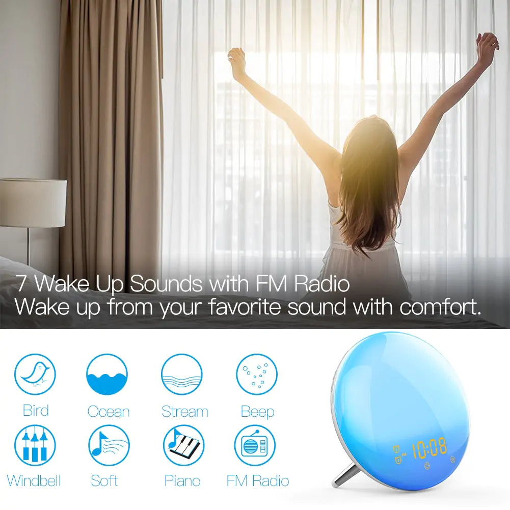 Wake-up Light Clock - Decorify